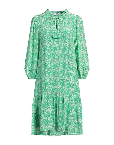 MOLIIN Copenhagen Vestito corto Verde 100% Viscosa