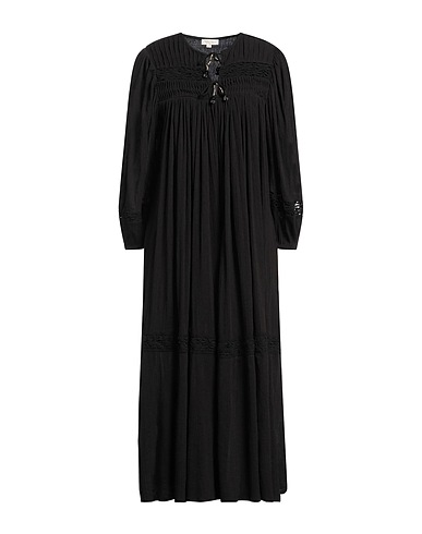 LOUISE MISHA Vestito midi Nero 100% Cotone