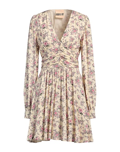 ANIYE BY Short dress Cream 100% Viscose