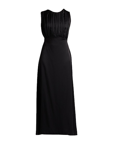 JIL SANDER Elegant dress Black 74% Acetate, 26% Viscose