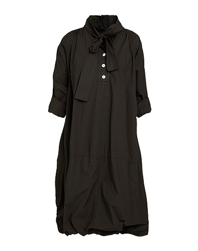 HIGH Midi dress Black 100% Cotton