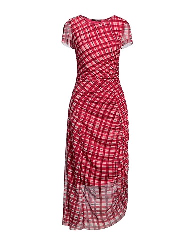 HIGH Langes Kleid Magenta 92% Polyester, 8% Elastan