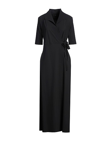 HIGH Long dress Black 75% Nylon, 25% Elastane