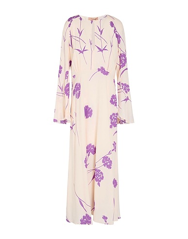 TWINSET Midi dress Ivory 100% Viscose
