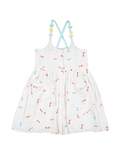 STELLA McCARTNEY KIDS Dress White 100% Cotton, Polyester