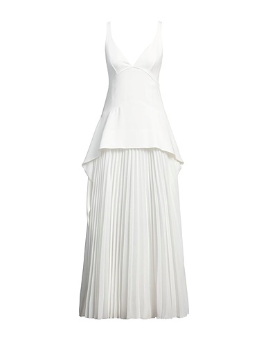 SIMKHAI Long dress White 71% Acetate, 29% Polyester
