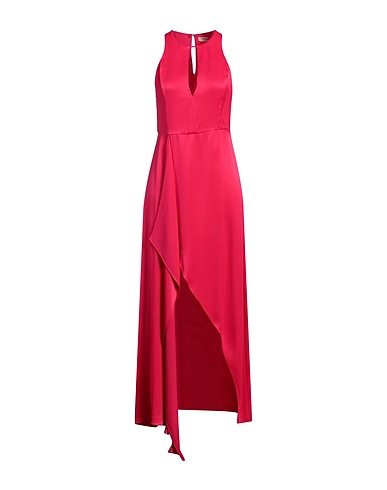 TWINSET Long dress Fuchsia 100% Viscose
