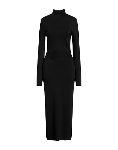 GAUGE81 Midi dress Black 65% Rayon, 35% Polyamide