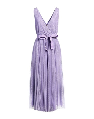 TWINSET Long dress Mauve 100% Polyester