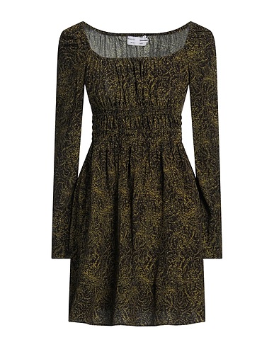 PROENZA SCHOULER Kurzes Kleid Schwarz 65% Rayon, 35% Viskose