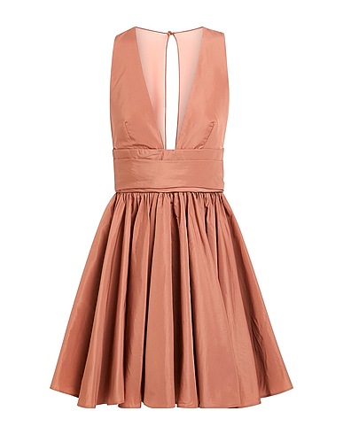 PINKO Short dress Brown 100% Polyester