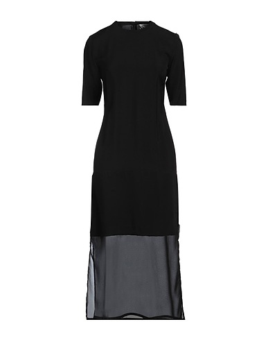 SPORTMAX Elegant dress Black 100% Viscose, Polyester
