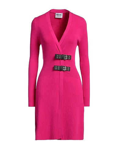 MOSCHINO JEANS Short dress Fuchsia 72% Viscose, 28% Polyester