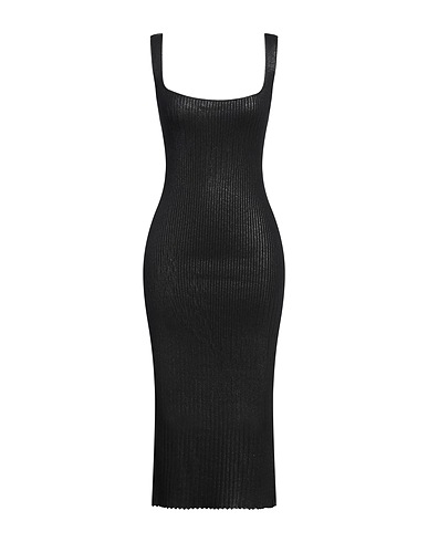 PINKO Midi dress Black 52% Viscose, 30% Polyester, 18% Polyamide