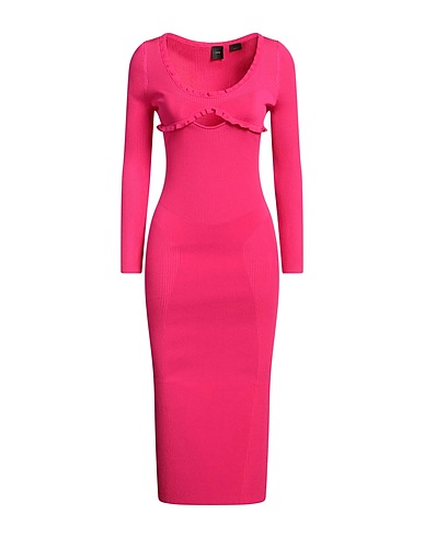 PINKO Tubino Fucsia 80% Viscosa, 20% Poliammide
