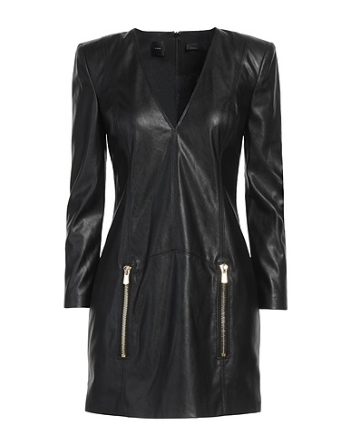 PINKO Short dress Black 100% Polyester, Polyurethane