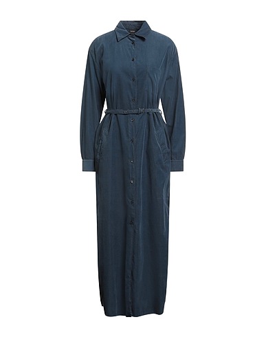 ASPESI Long dress Deep teal 100% Cotton