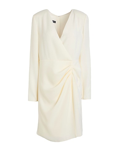 EMPORIO ARMANI Midi dress White 100% Polyester