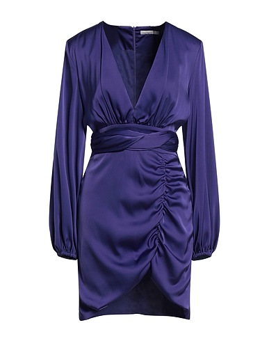 SILENCE LIMITED Sheath dress Purple 100% Polyester