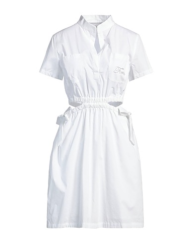FORTE DEI MARMI COUTURE Short dress White 100% Cotton