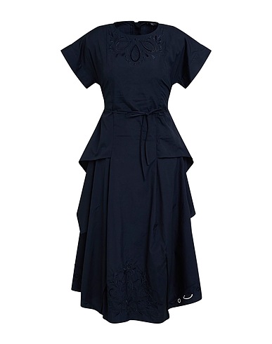 HIGH Midi dress Midnight blue 100% Cotton