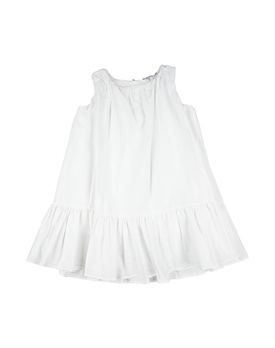 PATRIZIA PEPE Dress White 97% Cotton, 3% Elastane