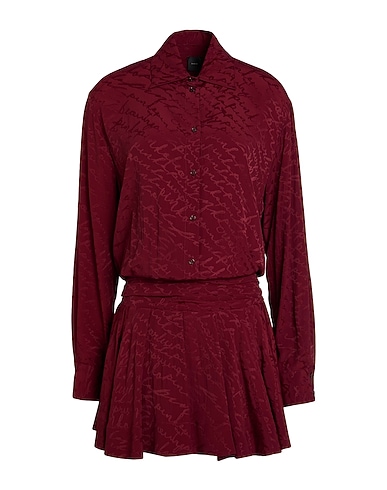 PINKO Hemdkleid Bordeaux 69% Acetat, 31% Seide
