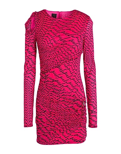 PINKO Sheath dress Fuchsia 90% Polyamide, 10% Elastane