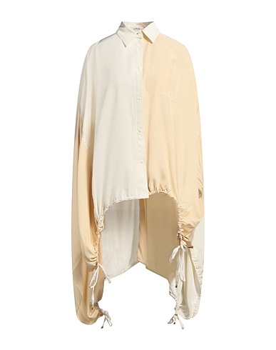 LOEWE Patterned shirts & blouses Beige 100% Silk, Calfskin