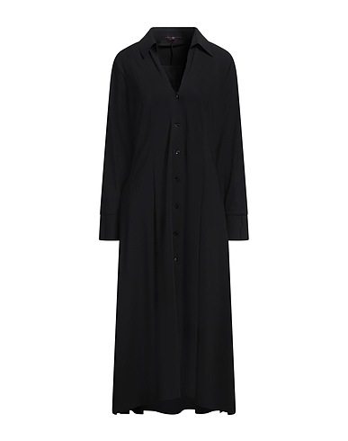 HIGH Midi dress Black 68% Nylon, 32% Elastane