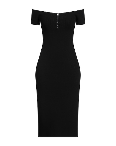 HELMUT LANG Midi dresses 57% Viscose, 35% Polyester, 7% Polyamide, 1% Elastane