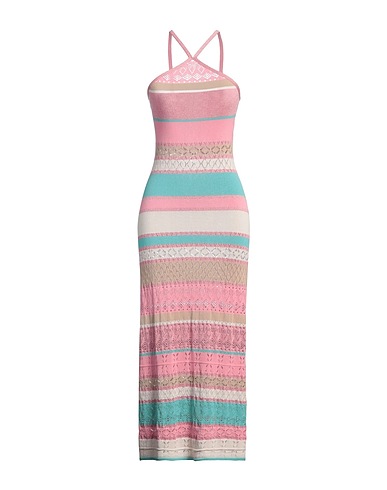 AKEP Long dress Pink 88% Viscose, 12% Polyester
