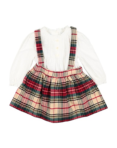 POLO RALPH LAUREN Baby co-ord  SKIRT SET-SETS-SKIRT SET White 100% Cotton