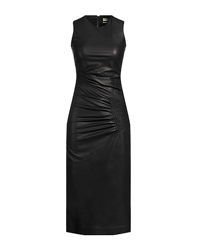 BALLY Midi dress Black 100% Lambskin