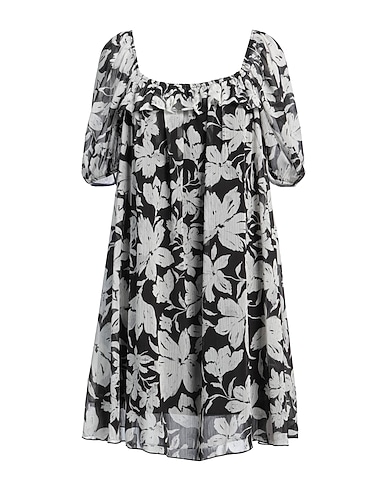 DENNY ROSE Short dress Black 100% Polyester