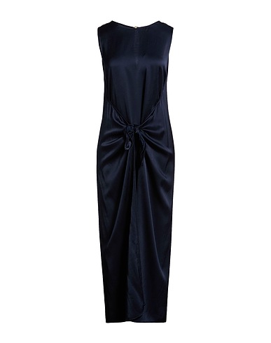 OTTOD'AME Long dress BLU NAVY 100% Viscose