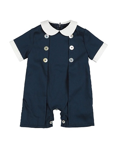 PAIO CRIPPA ベビーロンパース  ブルー コットン 100%