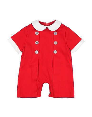 PAIO CRIPPA Baby jumpsuit  Red 100% Cotton