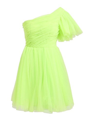 NO SECRETS Vestito corto Verde lime 100% Poliammide