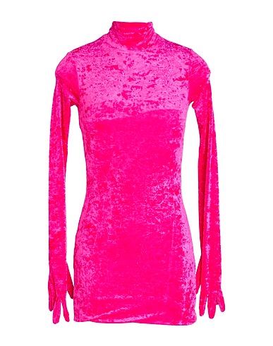 VETEMENTS Elegantes Kleid Fuchsia 85% Polyamid, 15% Elastan
