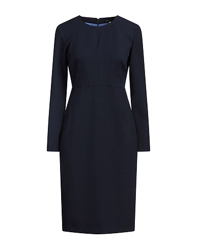 SOTTOVENTO Midi dress Midnight blue 73% Polyester, 21% Rayon, 6% Elastane