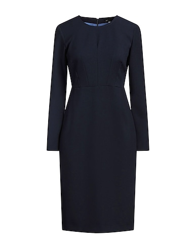 SOTTOVENTO Midi dress 73% Polyester, 21% Rayon, 6% Elastane