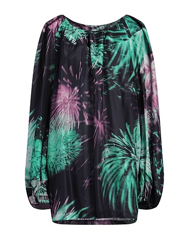 DRIES VAN NOTEN Short dress Charcoal 100% Silk