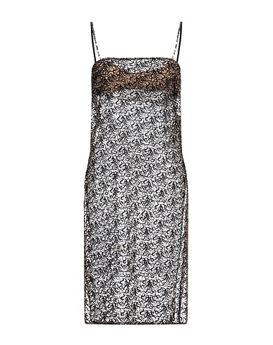 THE ATTICO Midi dress 69% Cotton, 19% Polyamide, 12% Polyester