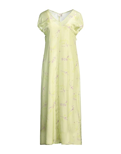 ALYSI Long dress Light green 100% Silk