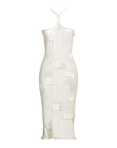 DONDUP Midi dress 63% Cotton, 37% Polyamide