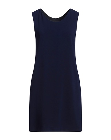 ASPESI Short dress Midnight blue 70% Triacetate, 30% Polyester