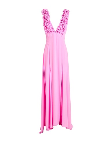 SALVO MARTORANA Long dress Pink 100% Polyester