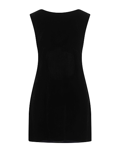 RIXO Sheath dress Black 80% Viscose, 20% Silk