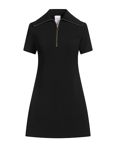 PATOU Short dress Black 50% Viscose, 47% Acetate, 3% Elastane